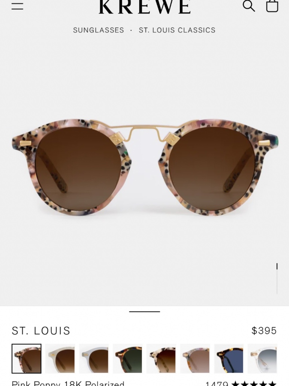 Krewe Sunglasses like new